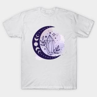 Crystal Moon Galaxy T-Shirt